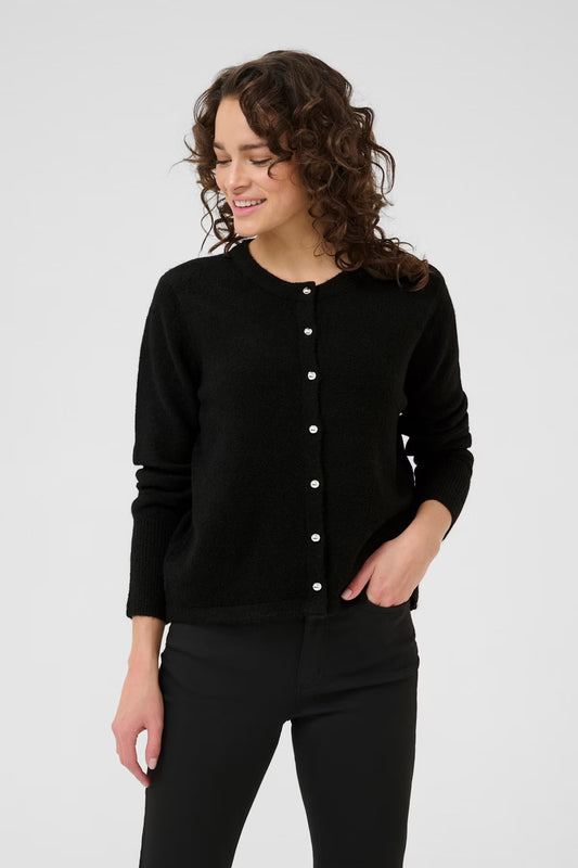 KAniel Knit Cardigan Black