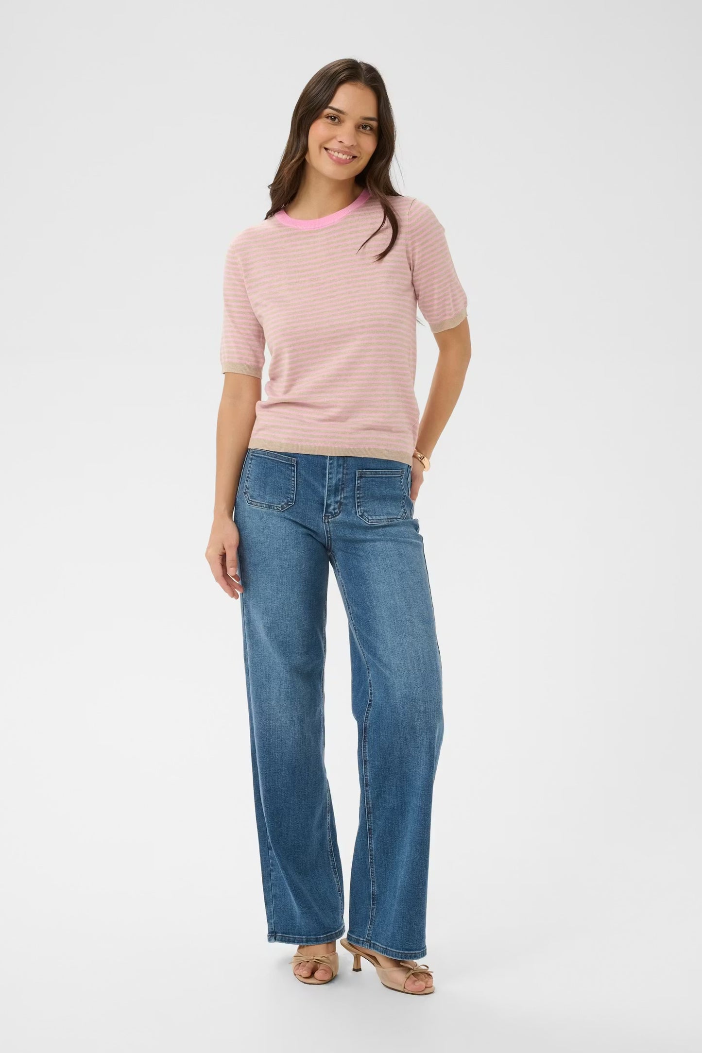 KAlizza striped pullover