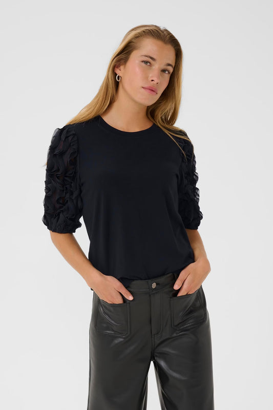 Linda frill t-shirt