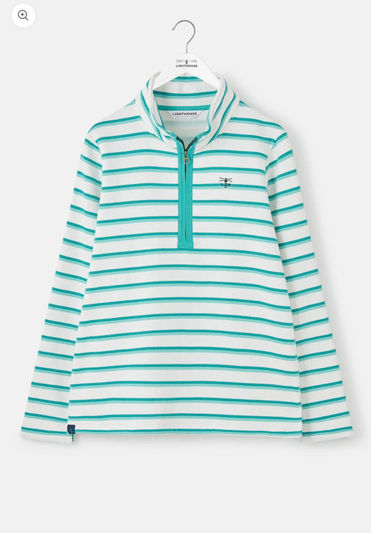 Haven - Soft Teal Stripe