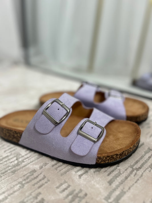 Lilac sandals