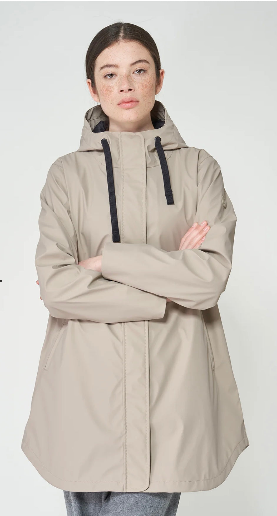 Snow coat (stone grey)