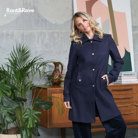 Kyrie Coat Navy