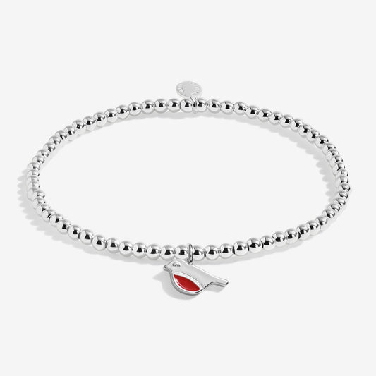 Kids A little ‘Christmas Robin’ bracelet