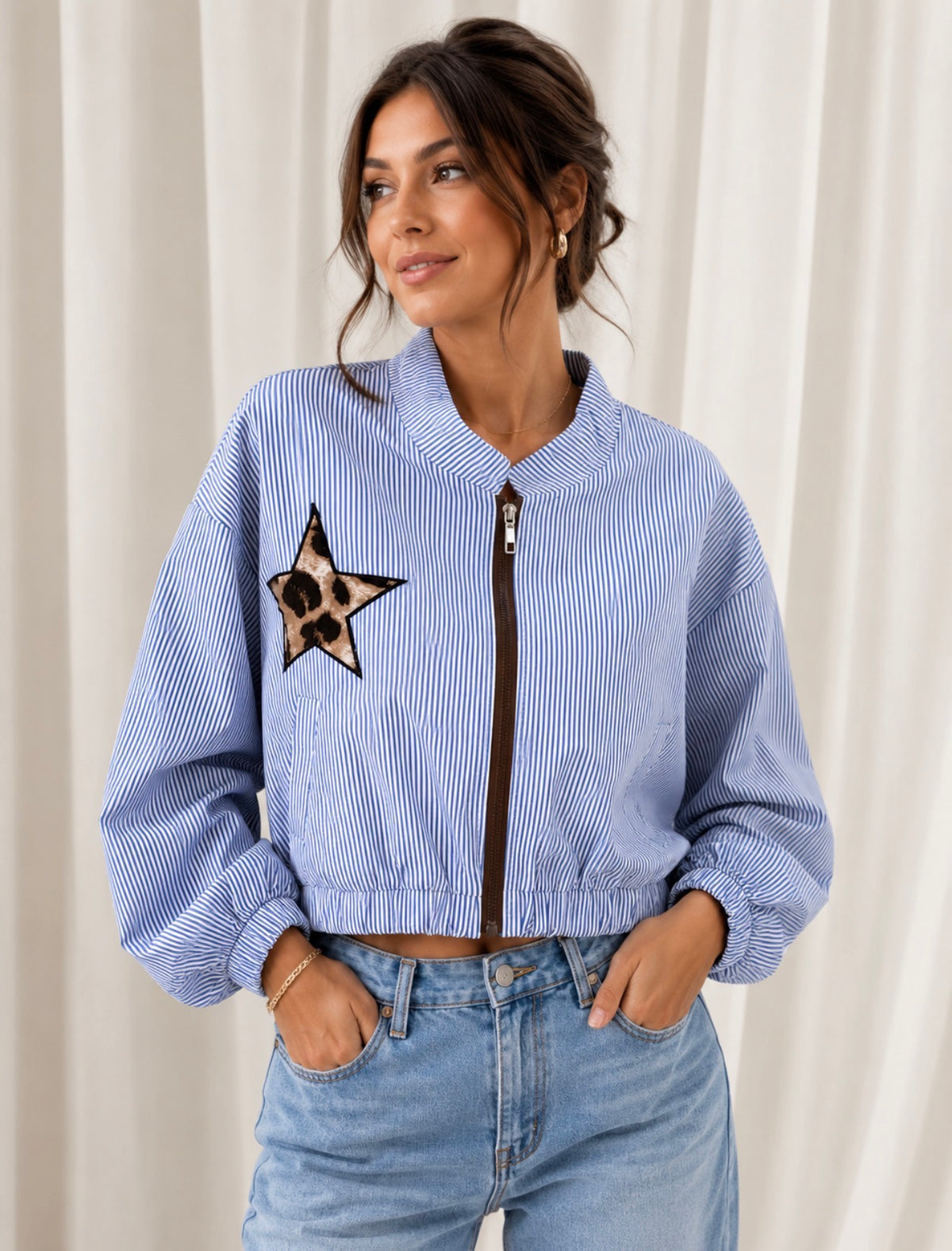 Blue bomber Jacket