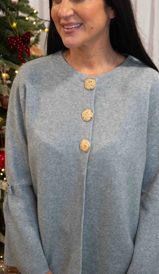 Grey Cardigan