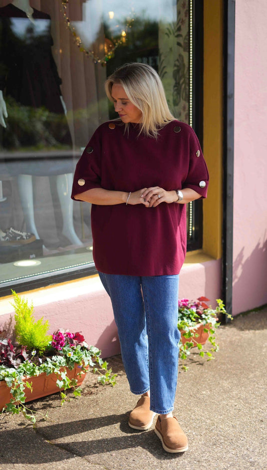 Burgundy Top