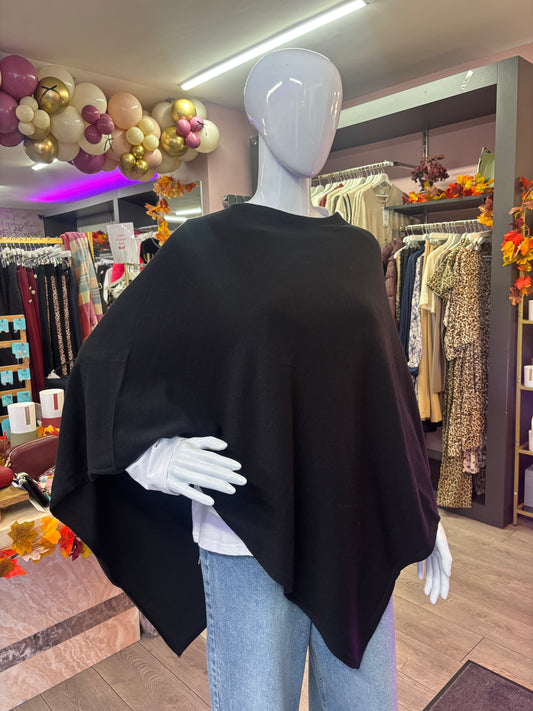 Black poncho
