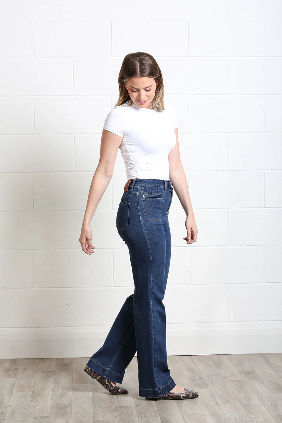 Ada wide leg jeans