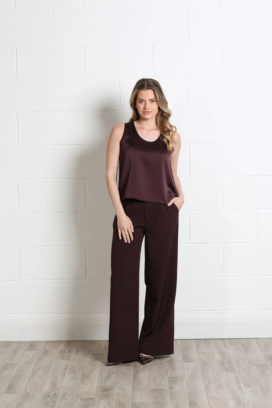 Emma Top Aubergine
