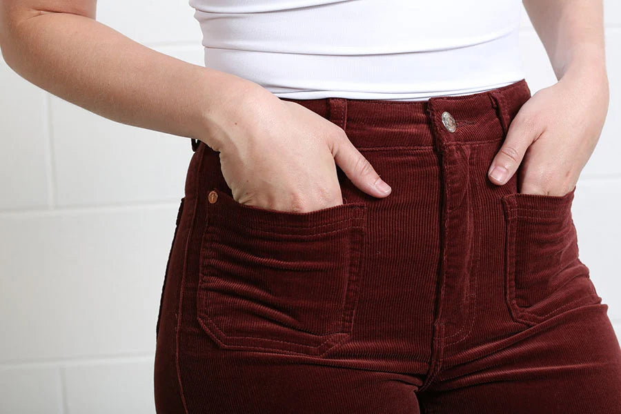 Bridget cord wide leg Jean