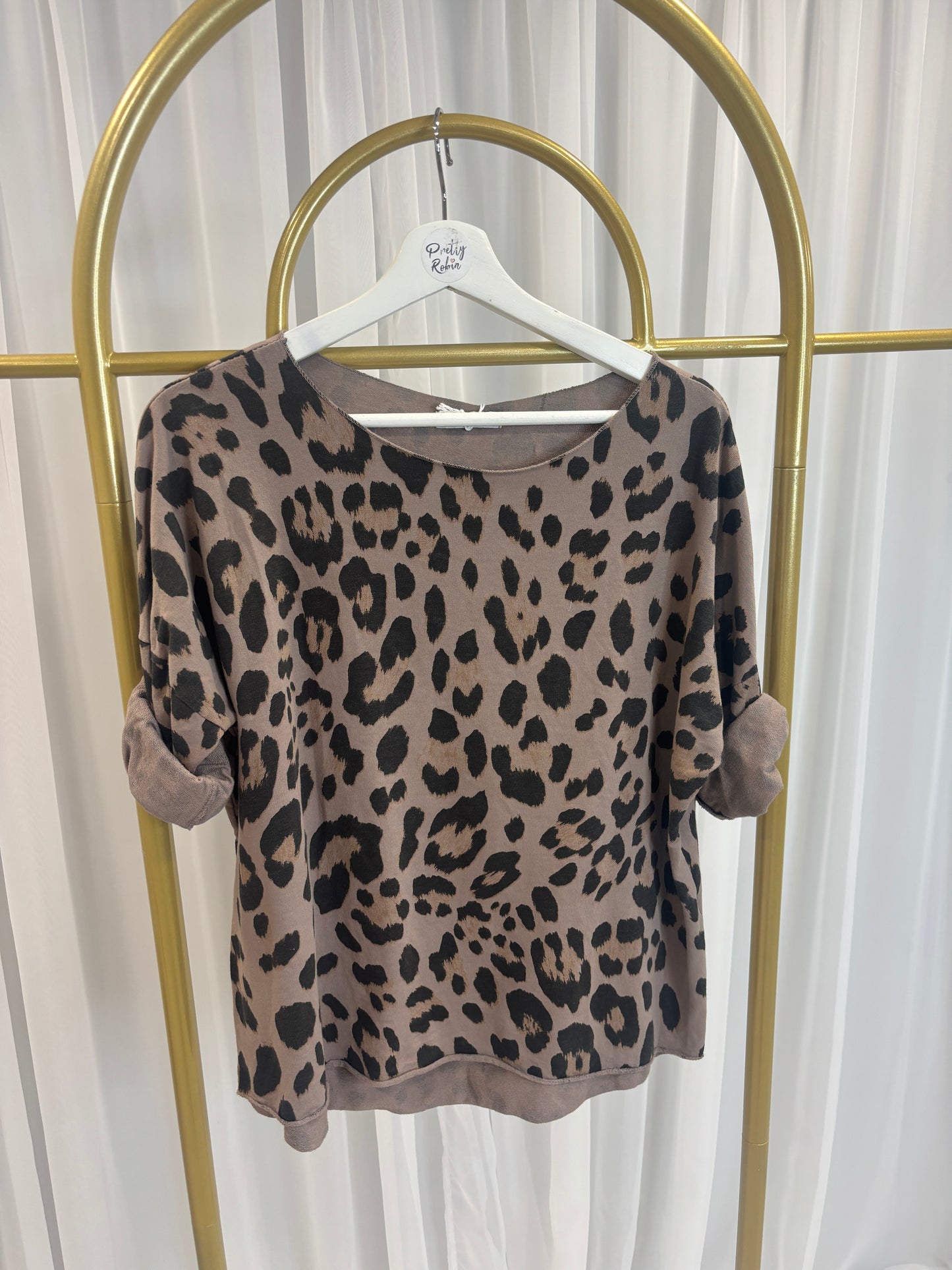 Leopard top