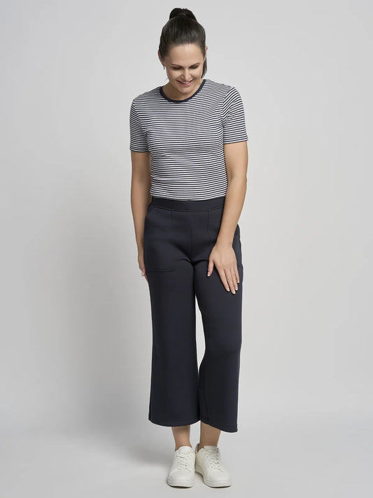 Pinns 727c Navy Culotte trouser