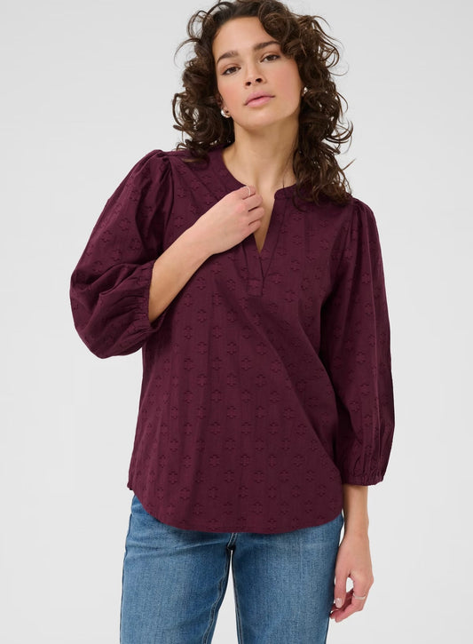 KAenya Short Sleeve Blouse