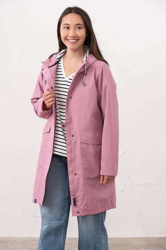 Beachcomber long coat (wild rose)