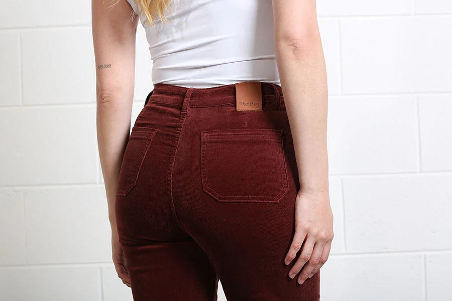 Bridget cord wide leg Jean