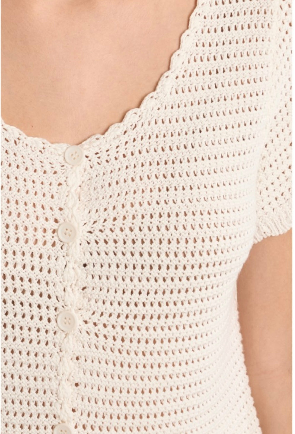 CROCHET KNIT CARDIGAN