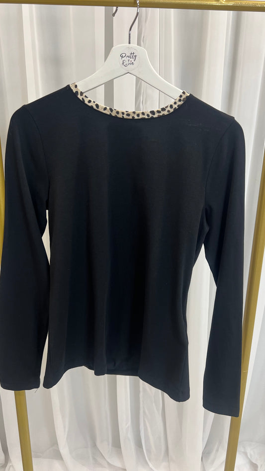 Clara Black Top