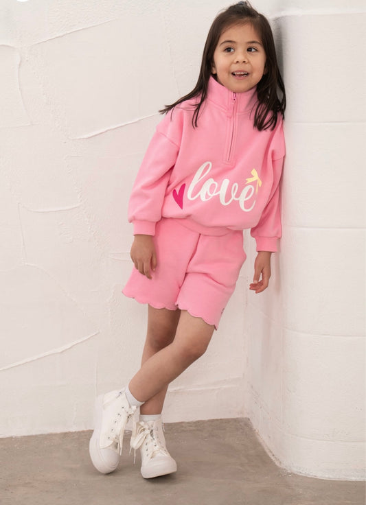 Luna Half Zip Sweatshirt
