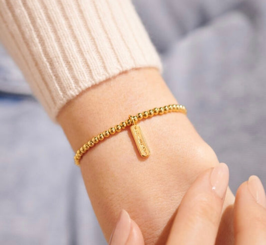 Gold A Little 'Friendship' Bracelet