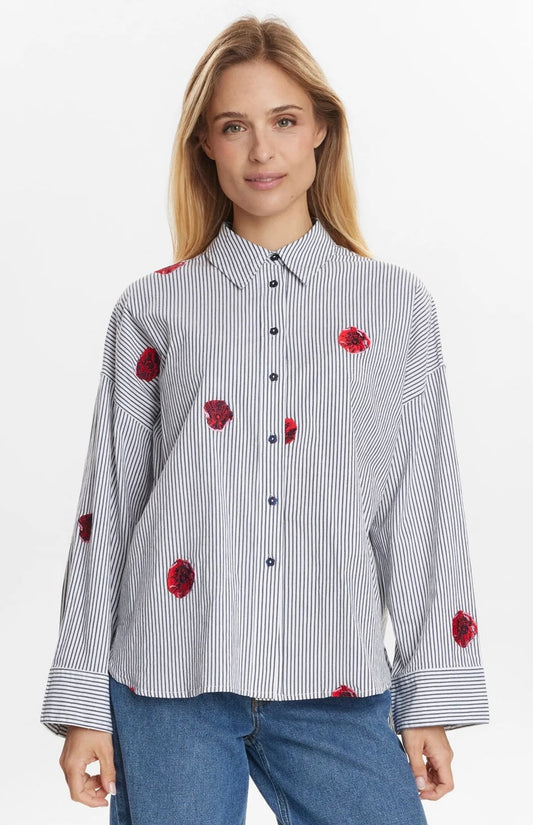 NUTILLIE SHIRT - Dark Sapphire