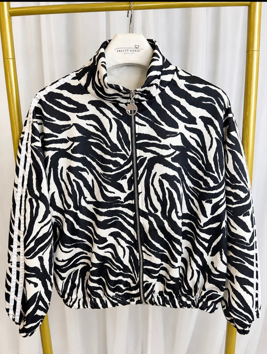 Zebra Print Bomber
