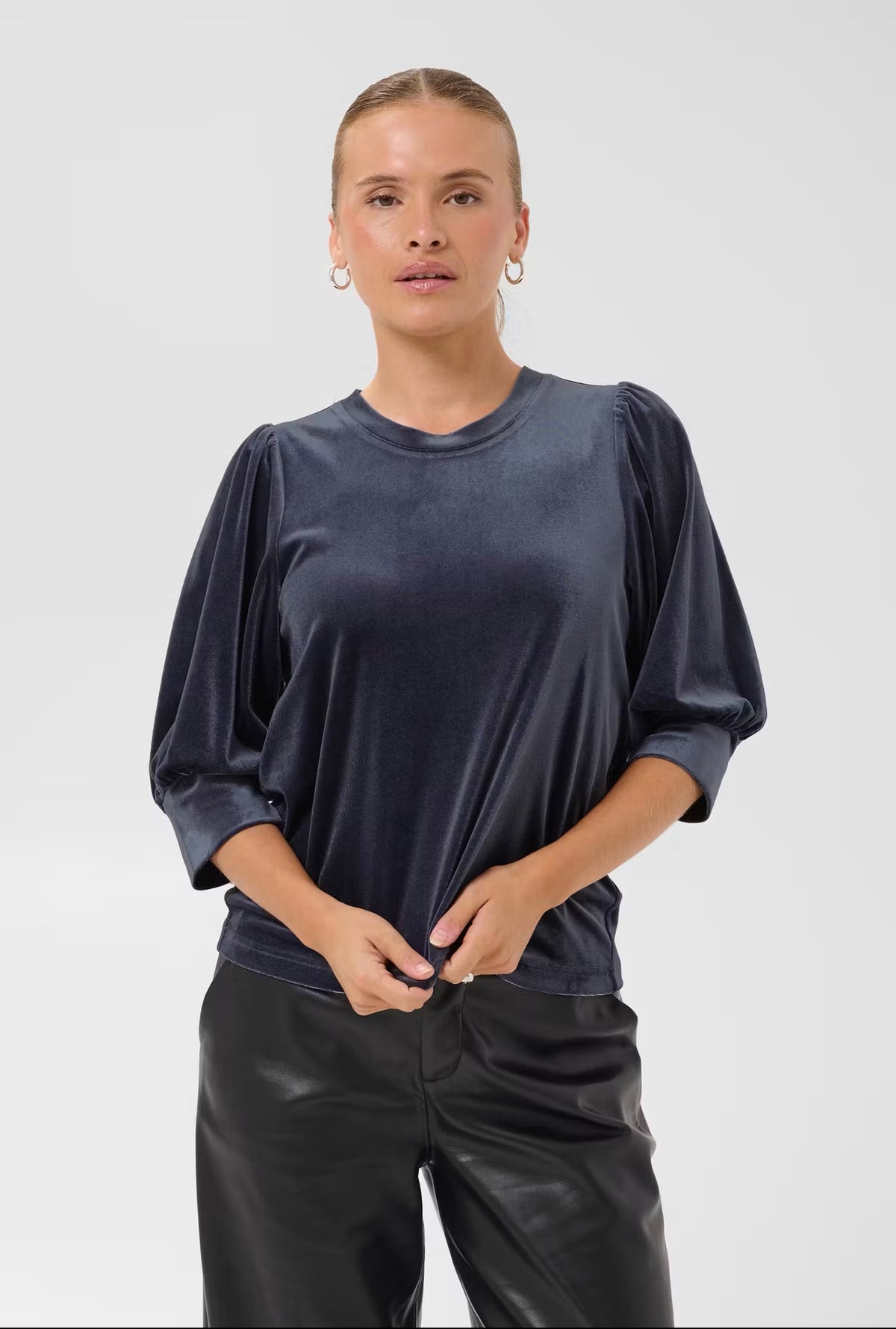 KAkelly Velvet Blouse