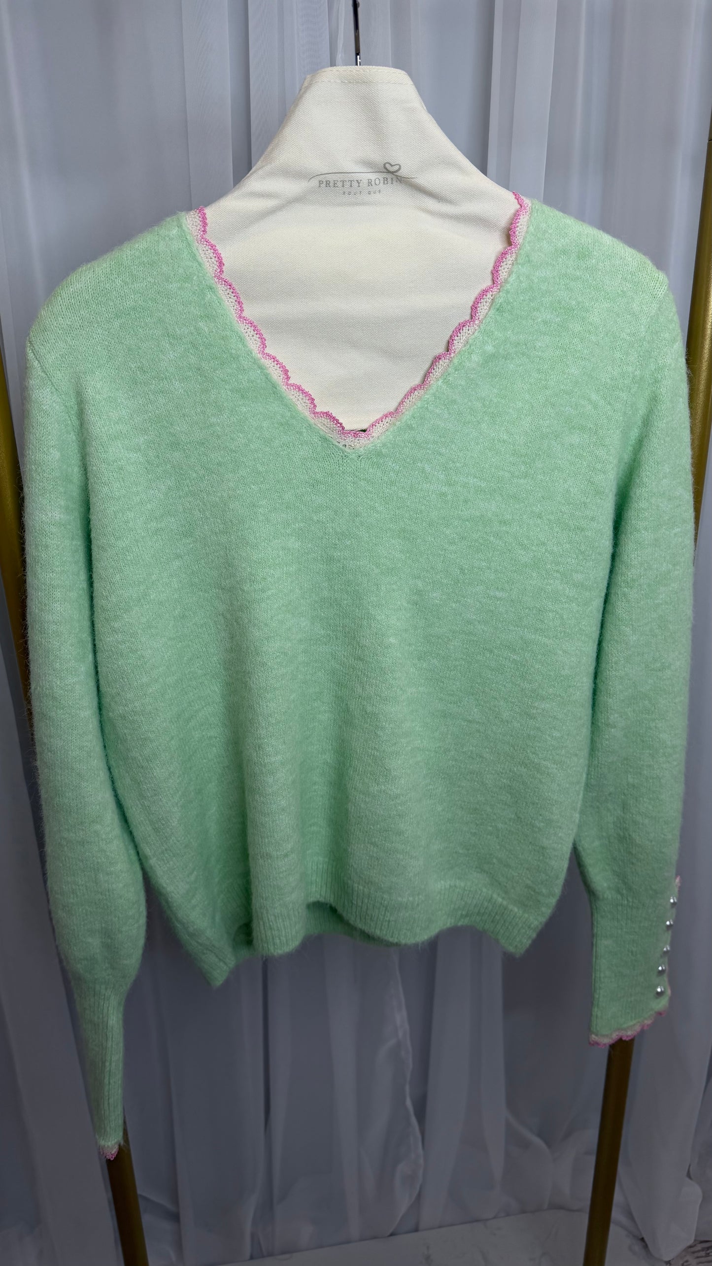 Ella jumper (green)
