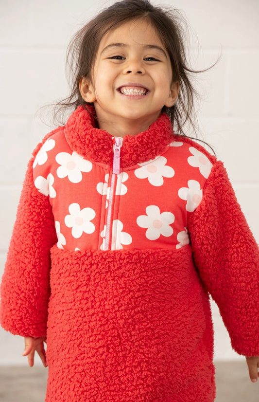 Cassie Fleece - Coral