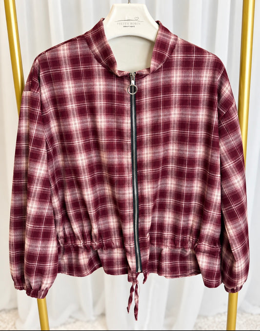 Red Checked Bomber