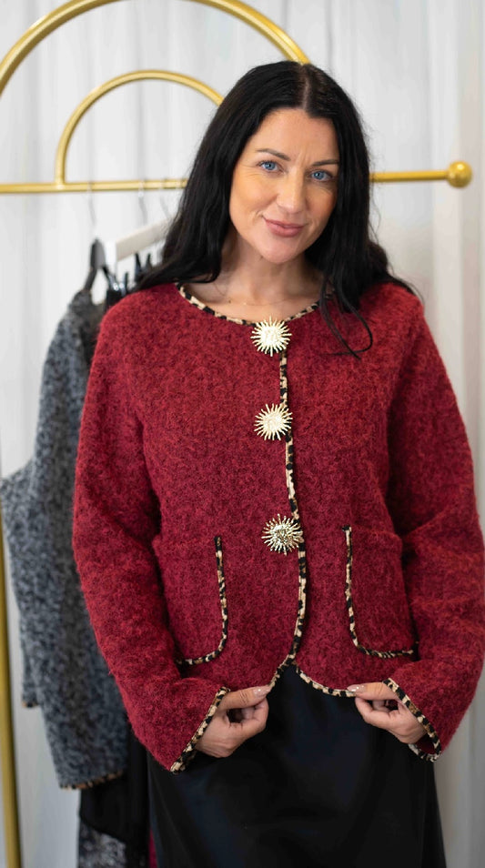 Sara Jacket (Wine)