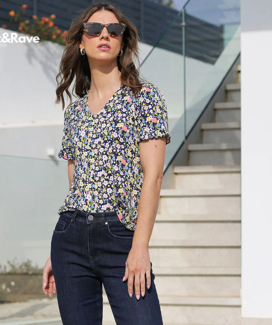 Lilah Top Navy