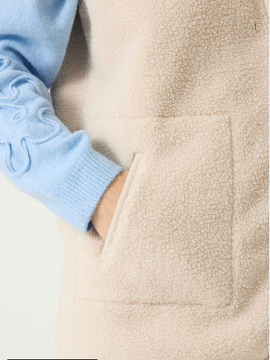 Teddy Sleeveless Jacket
