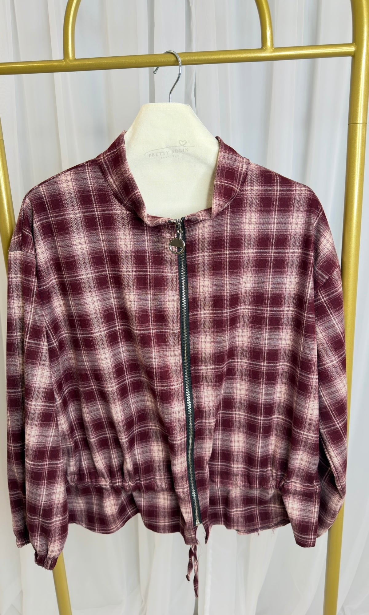 Red Checked Bomber