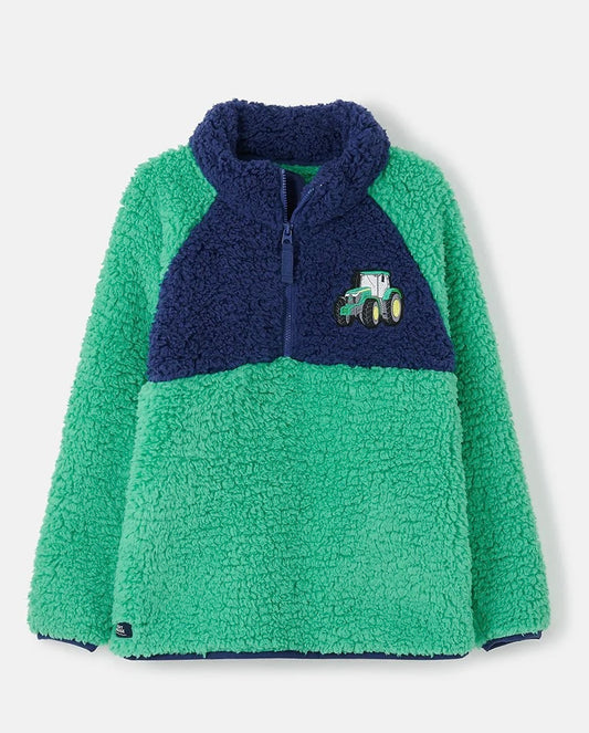 Caden Fleece - Green Tractor