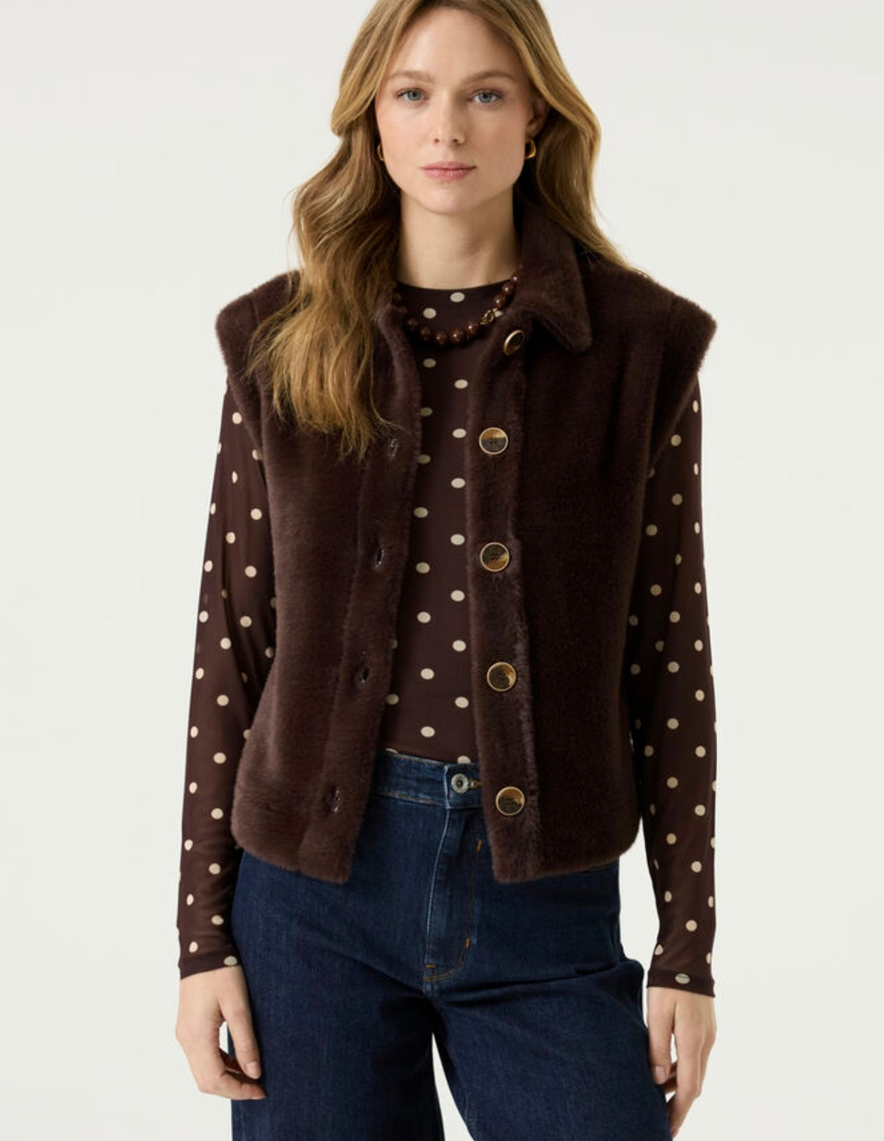 Brown Gilet