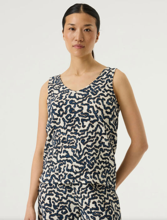Printed tank top