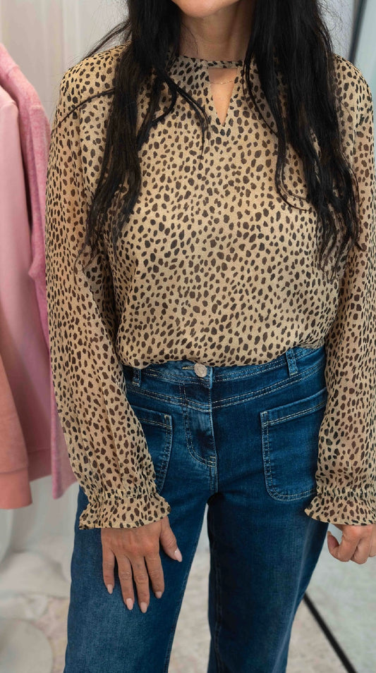 Chiffon Printed Top