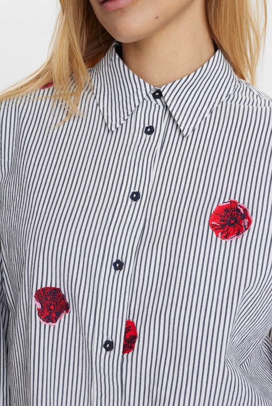 NUTILLIE SHIRT - Dark Sapphire