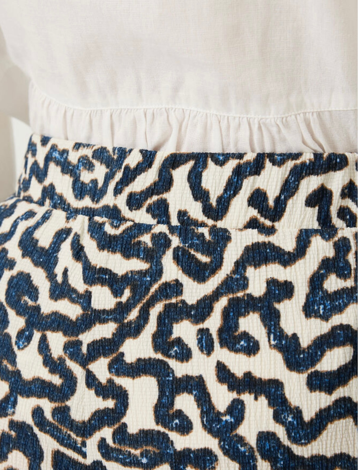 Printed trousers