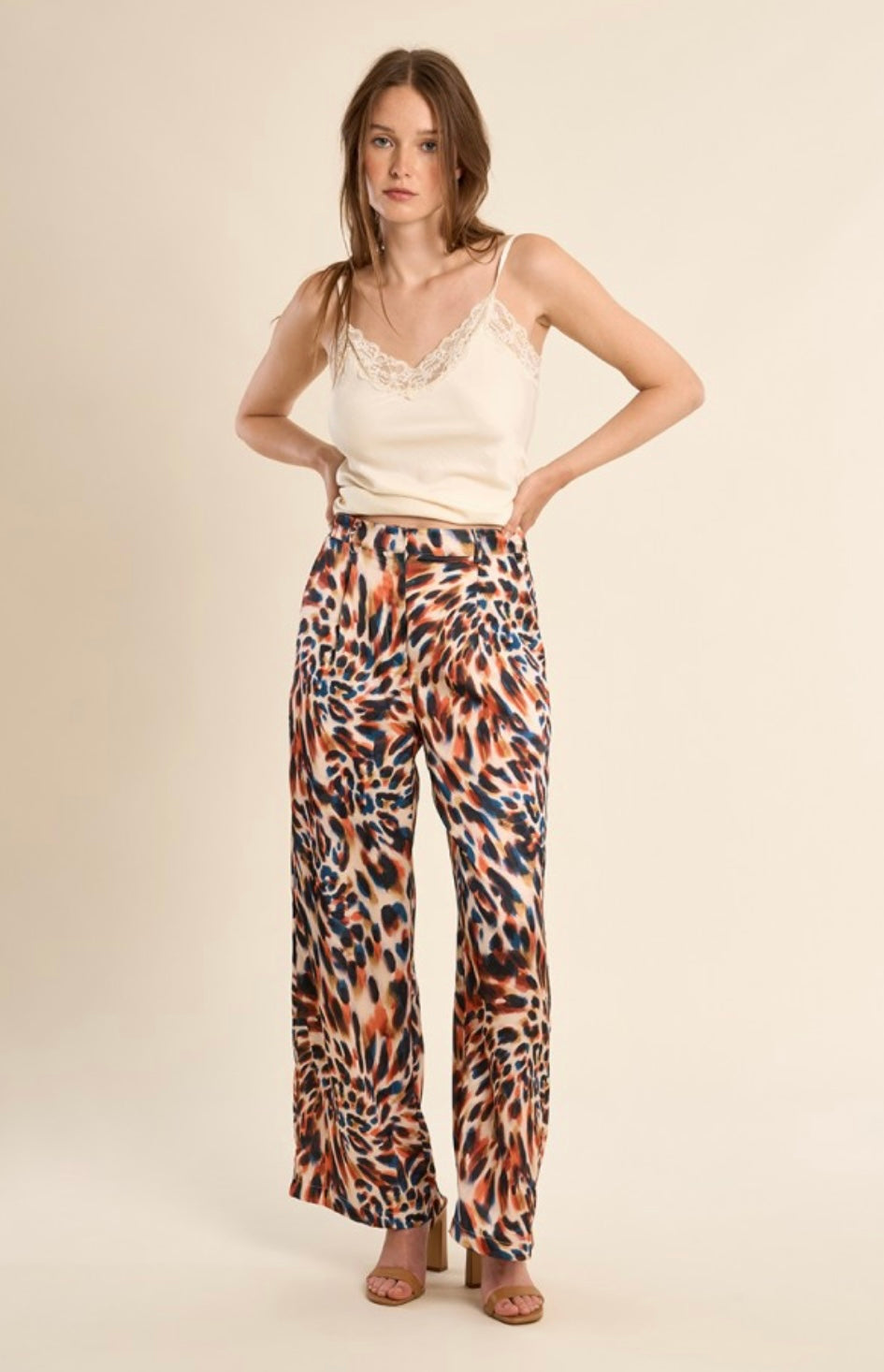 PRINTED TROUSERS