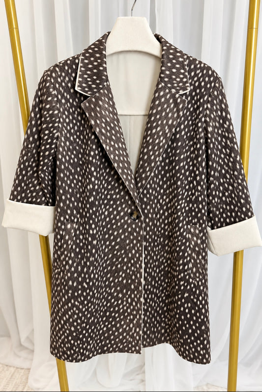 Deer long Duster Jacket
