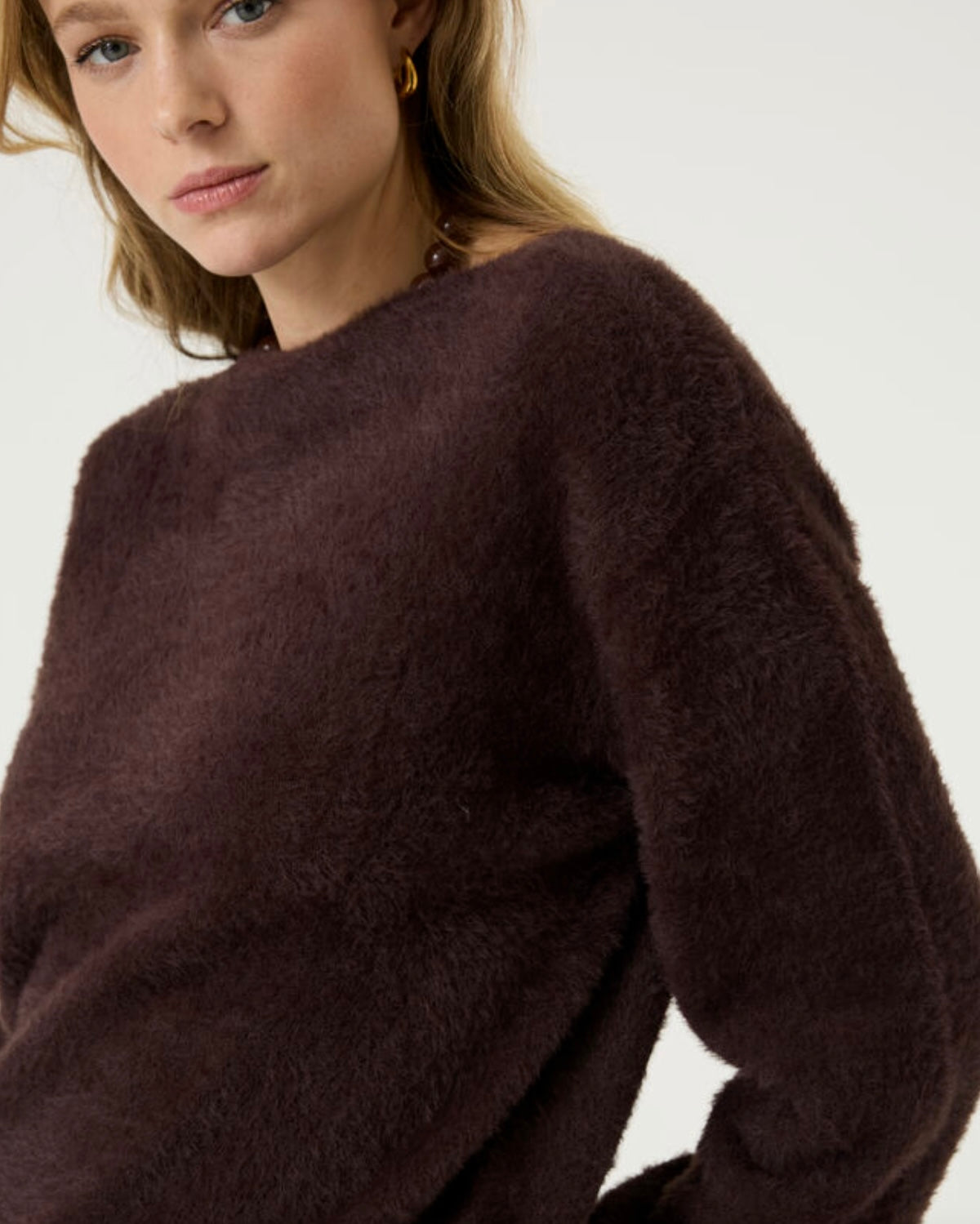 Brown sweater