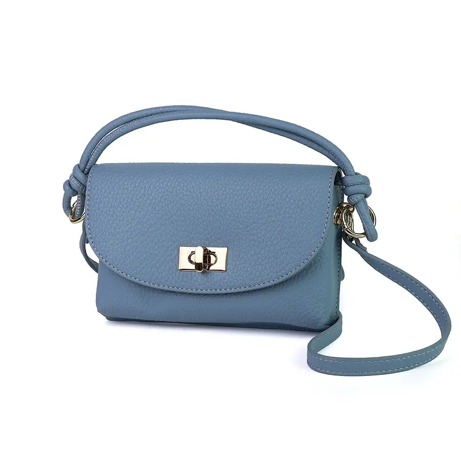 Blue mini bag