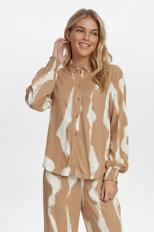 NUESTELLE SHIRT - Tannin