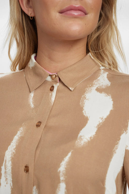 NUESTELLE SHIRT - Tannin