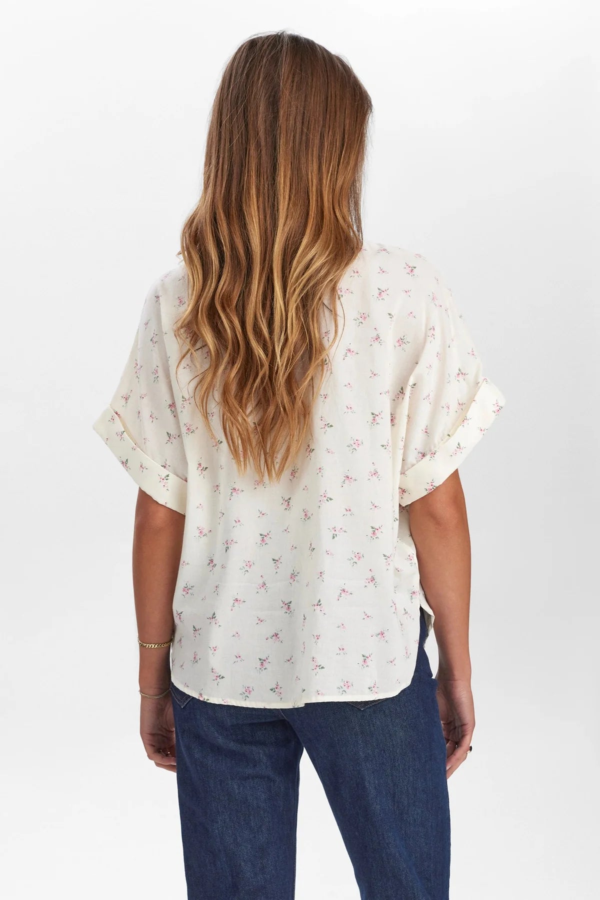 NULULIANA SS BOW SHIRT - Pristine