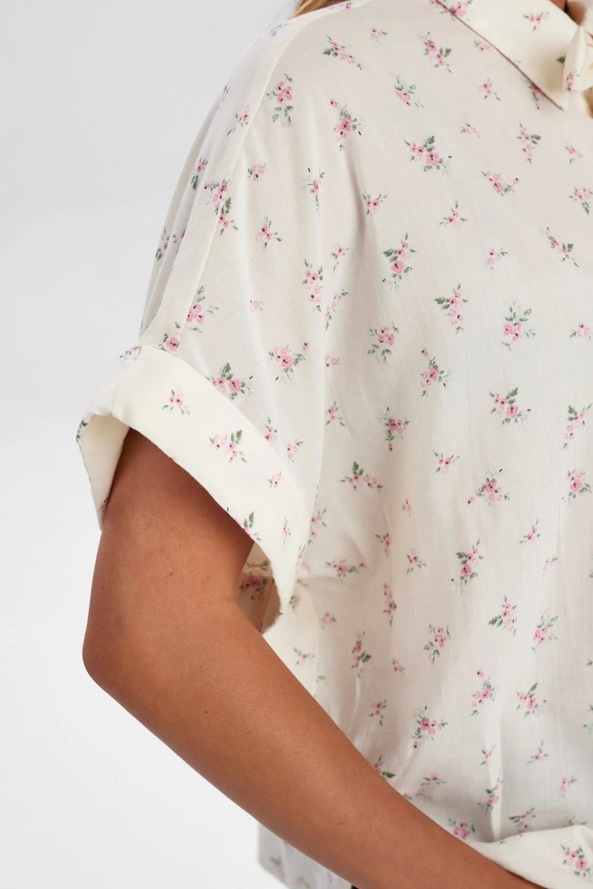 NULULIANA SS BOW SHIRT - Pristine