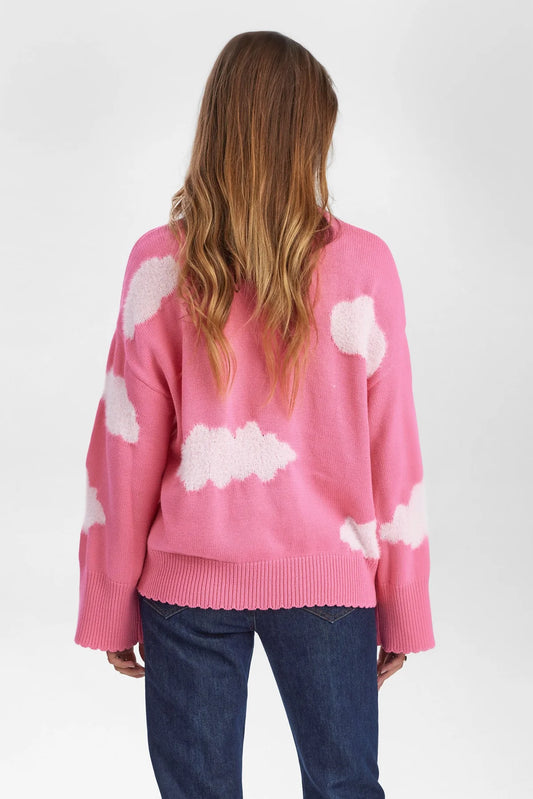 NUHEAVENLY PULLOVER - Pink Carnation