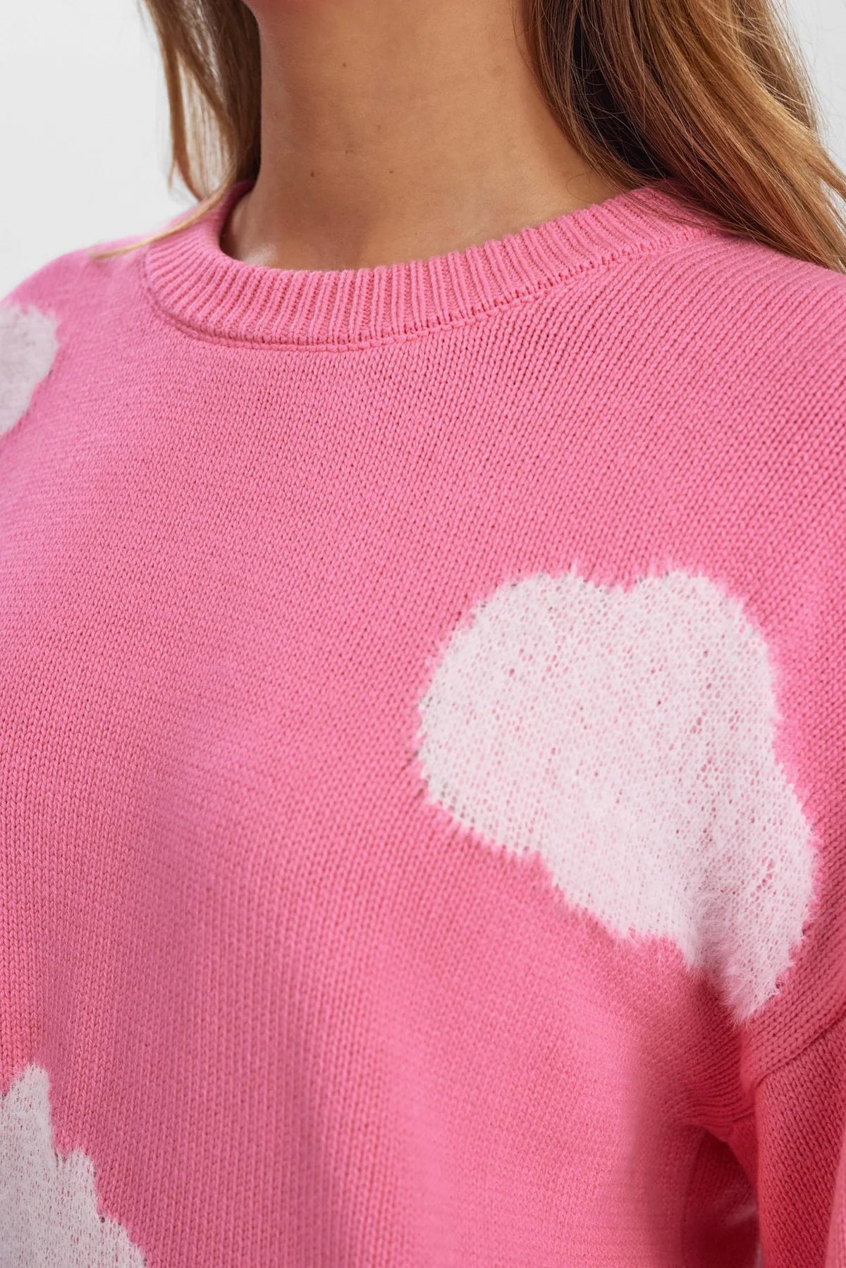 NUHEAVENLY PULLOVER - Pink Carnation